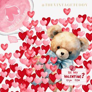 Happy Valentine's Day! Valentine's Day Sale! @thevintageteddy